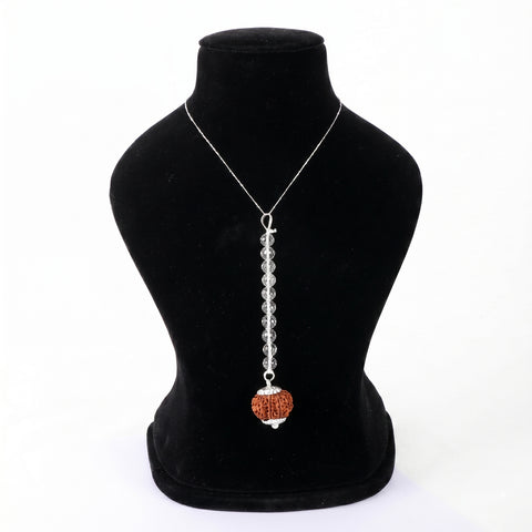 10 Mukhi Rudraksha vastu hanging for home office protection energy balance Nepal certified bead. India’s Premium Rudraksha Jap Mala Brand - www.satvikworld.com