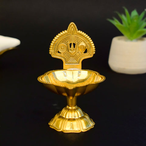 Vishnu Stand Brass Diya | India’s Largest Pooja Accessories Brand – www.satvikworld.com
