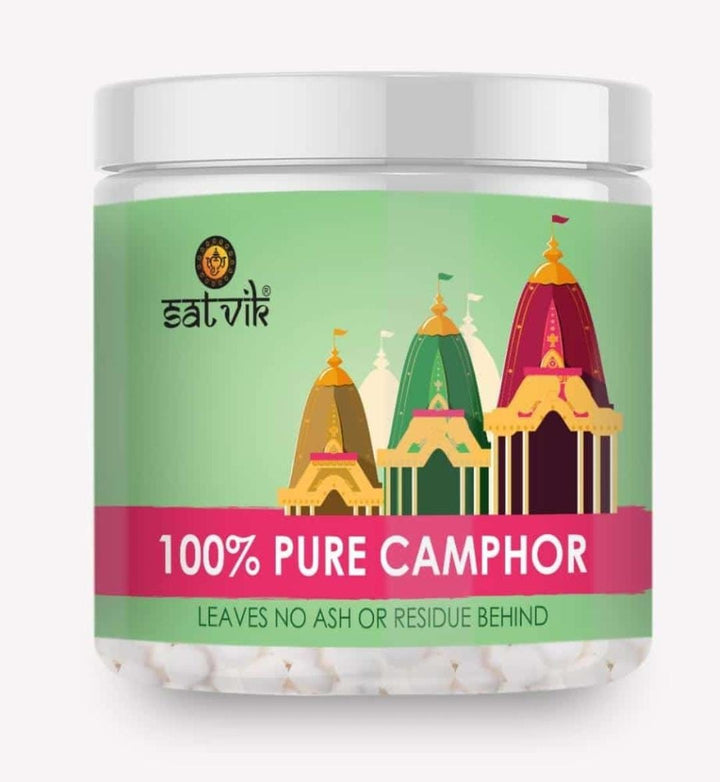 Pure & Premium Camphor (50 Grams) Puja Store Online Pooja Items Online Puja Samagri Pooja Store near me www.satvikstore.com