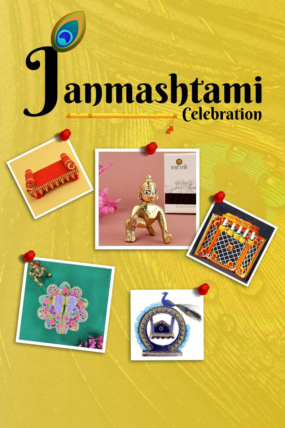 Buy Janamashtami Products in USA| CANADA| UK| Satvikworld.com