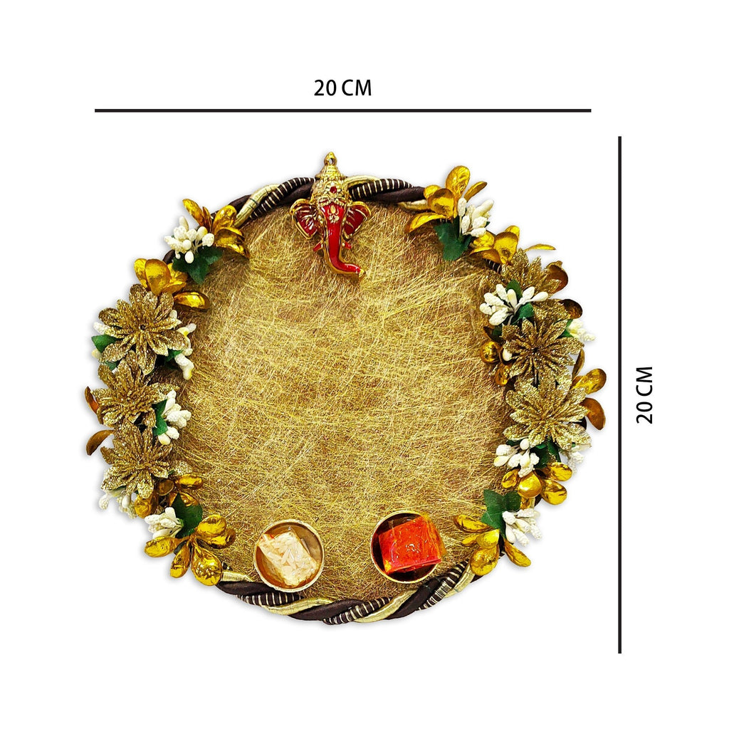 Stunning multicolor Aarti Thali Puja Store Online Pooja Items Online Puja Samagri Pooja Store near me www.satvikstore.in