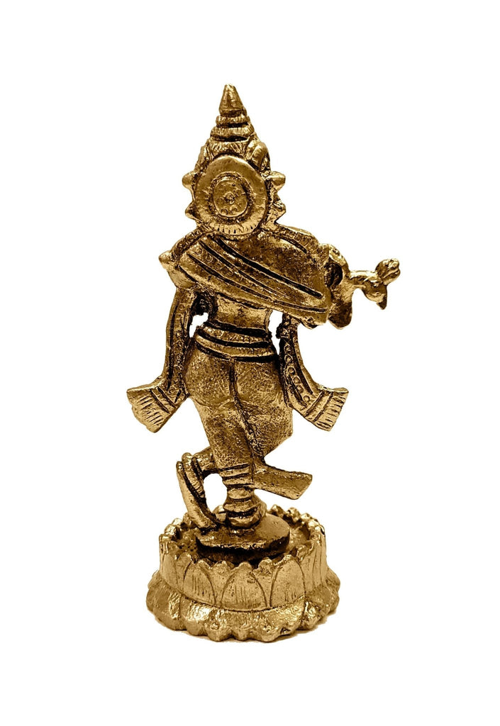 Brass Krishna Idol Puja Store Online Pooja Items Online Puja Samagri Pooja Store near me www.satvikstore.in