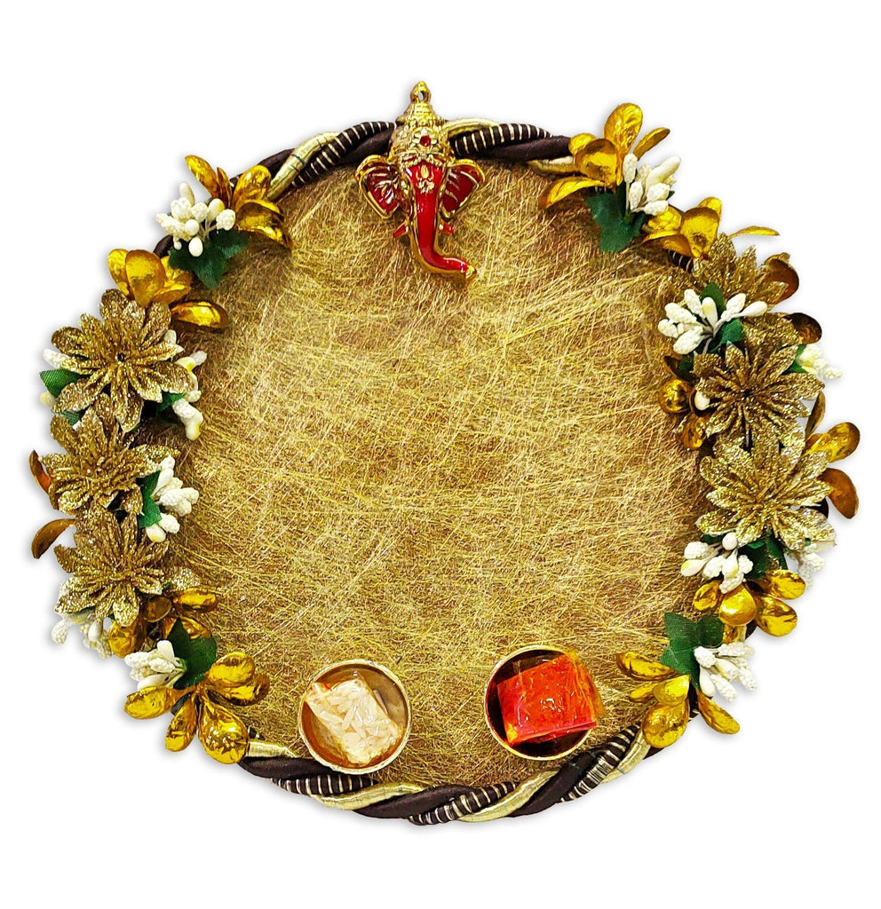 Stunning multicolor Aarti Thali Puja Store Online Pooja Items Online Puja Samagri Pooja Store near me www.satvikstore.in