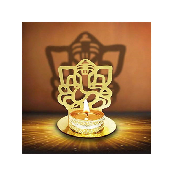 Lord Ganesha Shadow Diya Puja Store Online Pooja Items Online Puja Samagri Pooja Store near me www.satvikstore.in