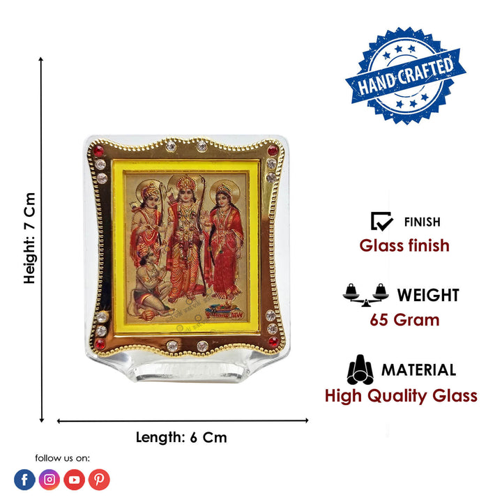 Ram Darbaar Frame Car Dashboard Puja Store Online Pooja Items Online Puja Samagri Pooja Store near me www.satvikstore.in