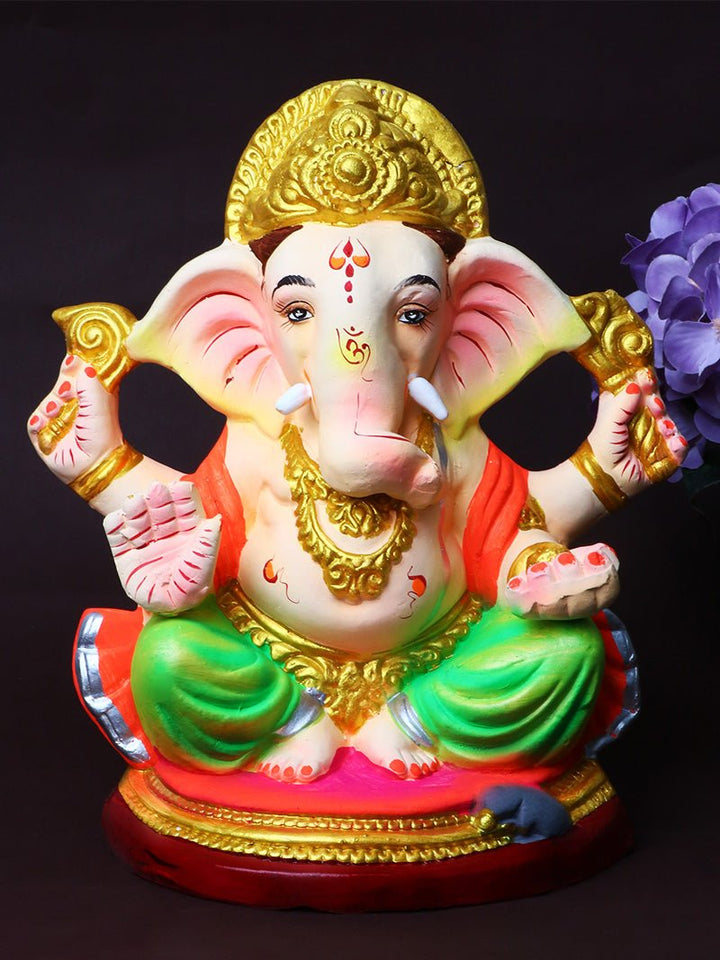 9-Inch Skandapurvaja Ganesha idol | India’s Largest Pooja Accessories Brand – www.satvikworld.com
