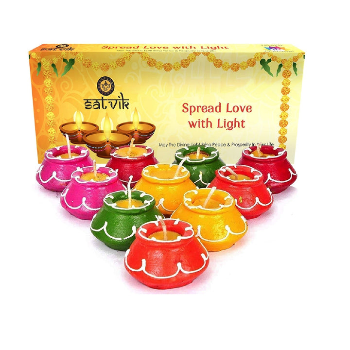 Clay Matki Diya | India’s Largest Pooja Accessories Brand – www.satvikworld.com