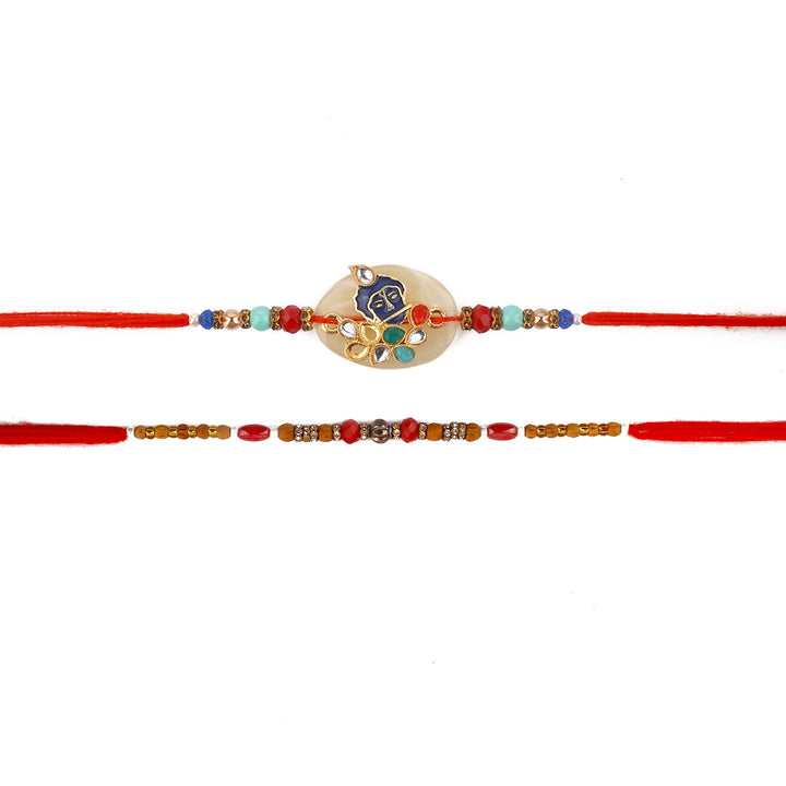 Browse our exclusive collection of Rakhi online 2023. Choose a stunning Rakhi set of 2 for your beloved brother, bhaiya, or bhai. Discover designer Rakhi and beautiful Rakhi options. Send Rakhi and Rakhi combos abroad with ease. Explore Indian Rakhi and find the perfect Rakhi gift at SatvikStore.in."