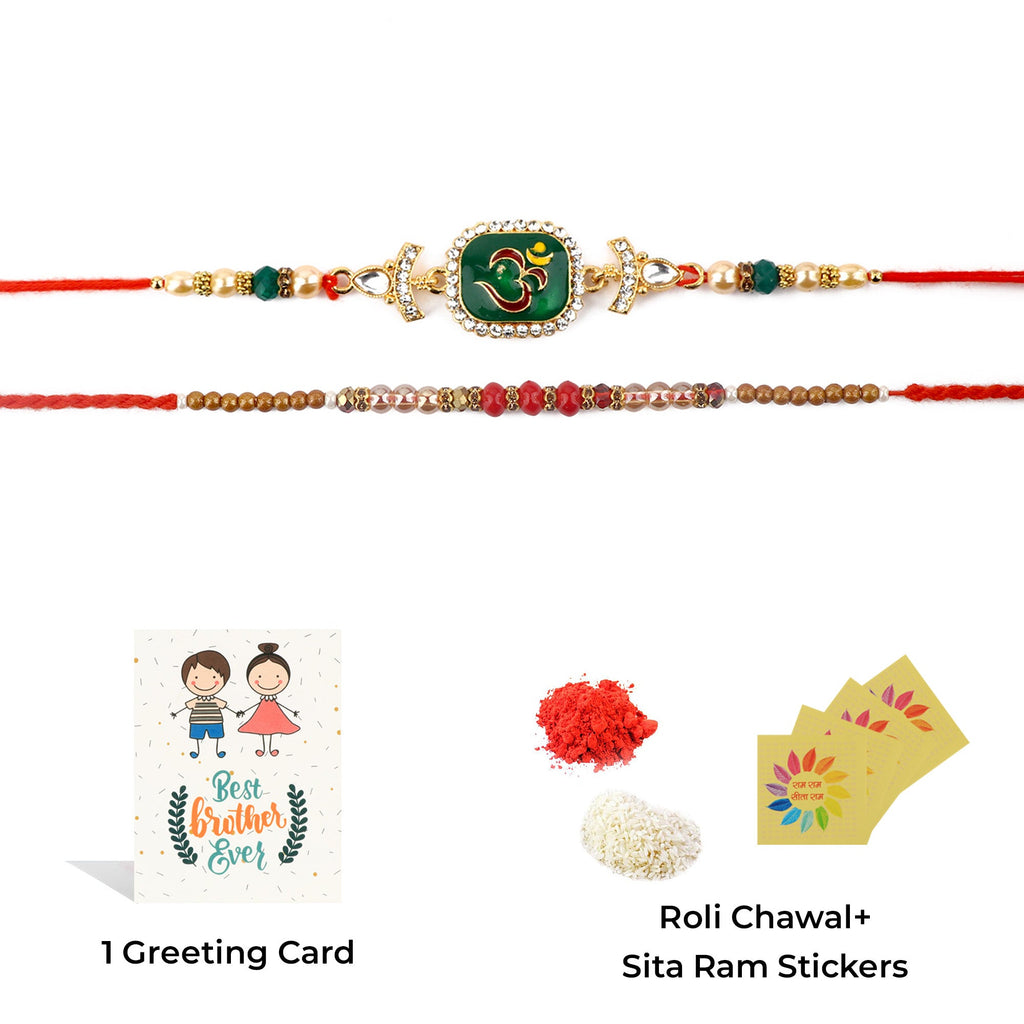 Browse our exclusive collection of Rakhi online 2023. Choose a stunning Rakhi set of 2 for your beloved brother, bhaiya, or bhai. Discover designer Rakhi and beautiful Rakhi options. Send Rakhi and Rakhi combos abroad with ease. Explore Indian Rakhi and find the perfect Rakhi gift at SatvikStore.in."