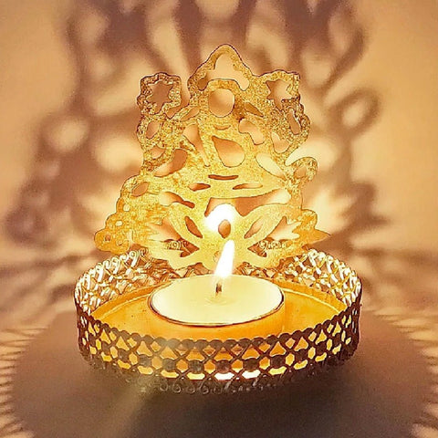 Goddess Lakshmi Shadow Diya made from high-quality metal, featuring intricate designs to cast a beautiful shadow of Goddess Lakshmi, perfect for festive and spiritual occasions. India’s Largest Pooja Accessories Brand – www.satvikworld.com