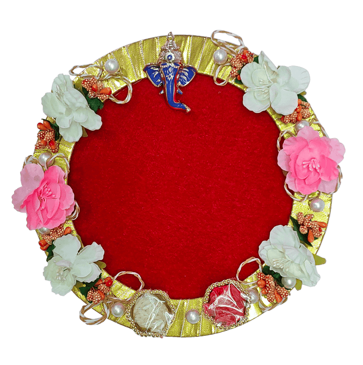 Handmade Decorative Aarti Thali Puja Store Online Pooja Items Online Puja Samagri Pooja Store near me www.satvikstore.in