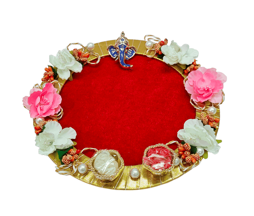 Handmade Decorative Aarti Thali Puja Store Online Pooja Items Online Puja Samagri Pooja Store near me www.satvikstore.in