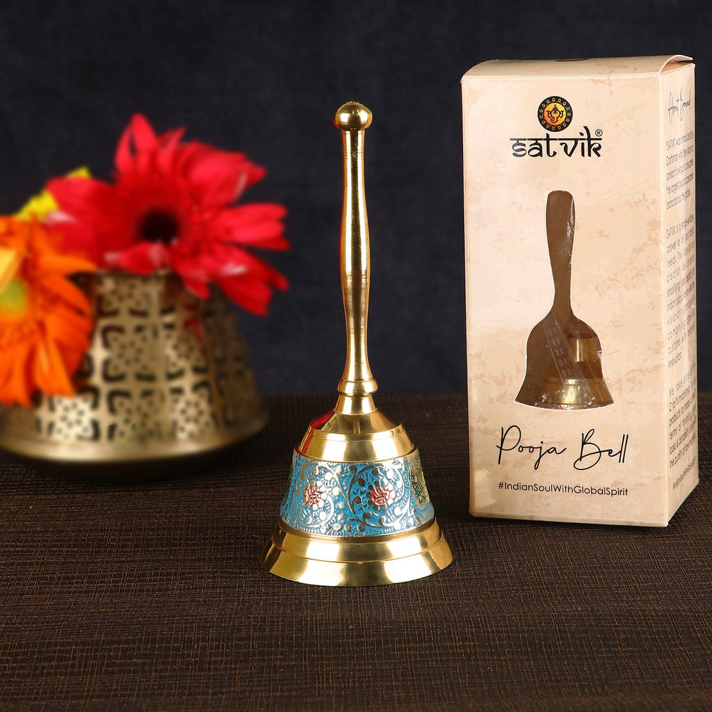 Brass Pooja Set: Buy Authentic Indian Pooja Sets for Home Worship - Velan  Store