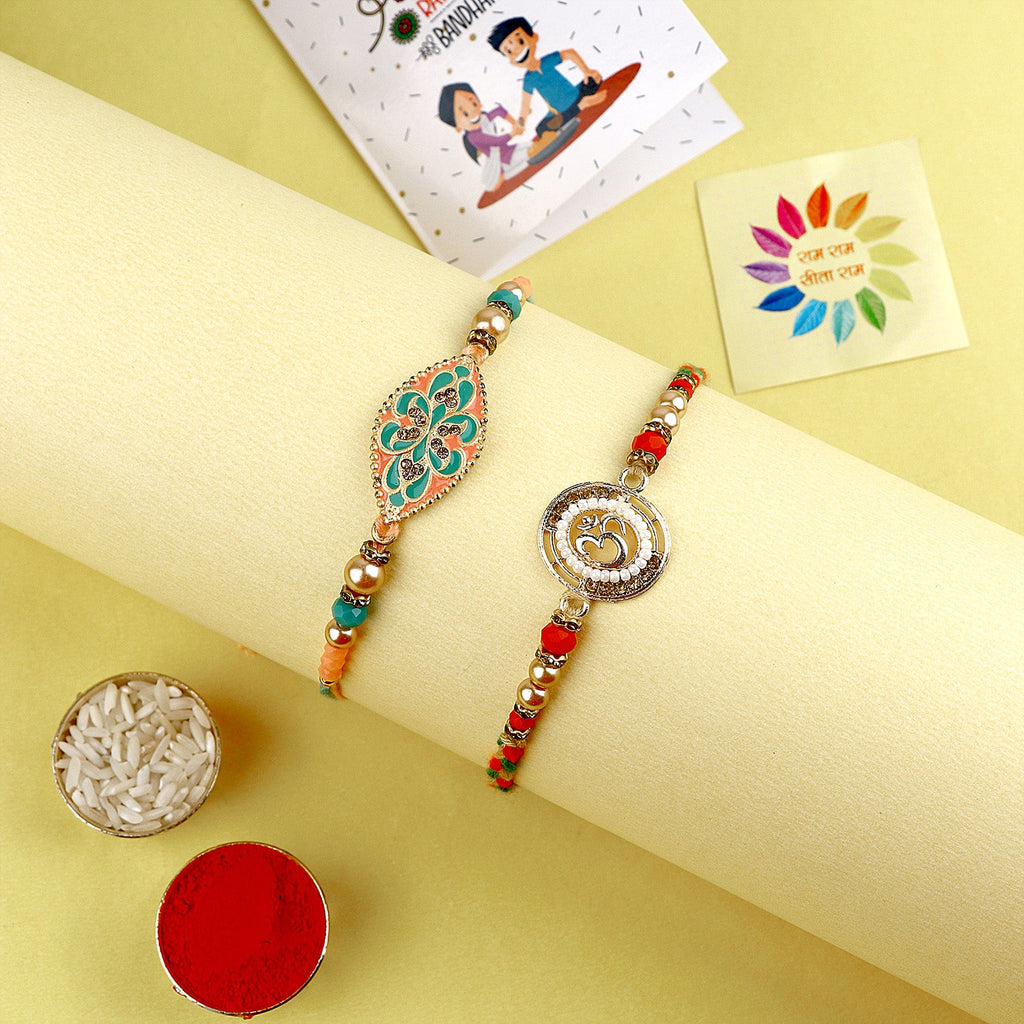 Explore the Finest Collection of Designer Rakhis Online - Rakhi, Rakhi Set of 2, Latest Rakhi Collection 2023 | SatvikStore.in. Express your love with Premium Quality Rakhis, available for delivery in India and Abroad. Don't miss the Raksha Bandhan Special, shop now for an unforgettable celebration!