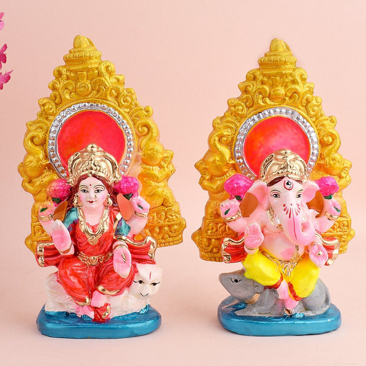 Laxmi Ganesha Sculpture | India’s Largest Pooja Accessories Brand – www.satvikworld.com
