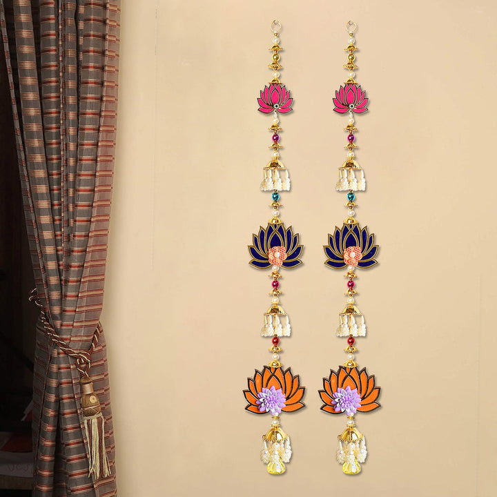 Lotus Side Door Wall Hangings | India’s Largest Pooja Accessories Brand – www.satvikworld.com