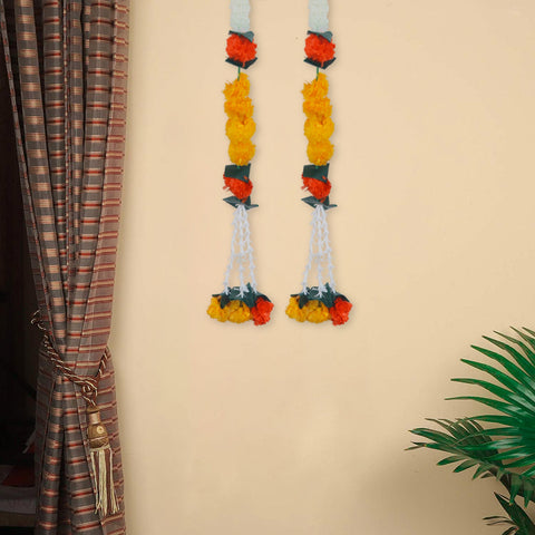 Multi Colored Backdrop Latkan | India’s Largest Pooja Accessories Brand – www.satvikworld.com