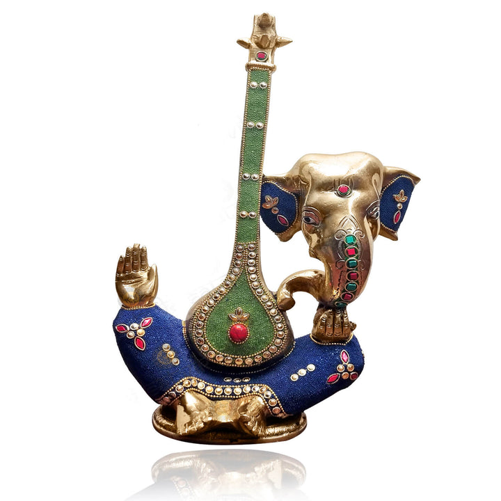 Brass Ganesh Idol Puja Store Online Pooja Items Online Puja Samagri Pooja Store near me www.satvikstore.in