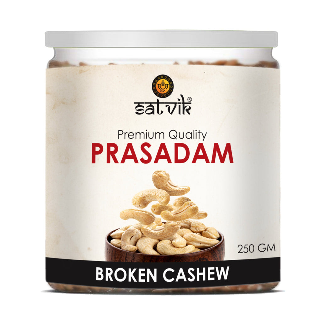 Cashew Nut (Broken)-250gm Puja Store Online Pooja Items Online Puja Samagri Pooja Store near me www.satvikstore.in