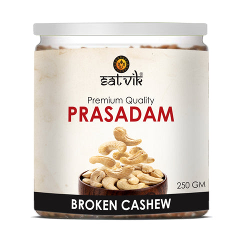 Cashew Nut (Broken)-250gm Puja Store Online Pooja Items Online Puja Samagri Pooja Store near me www.satvikstore.in