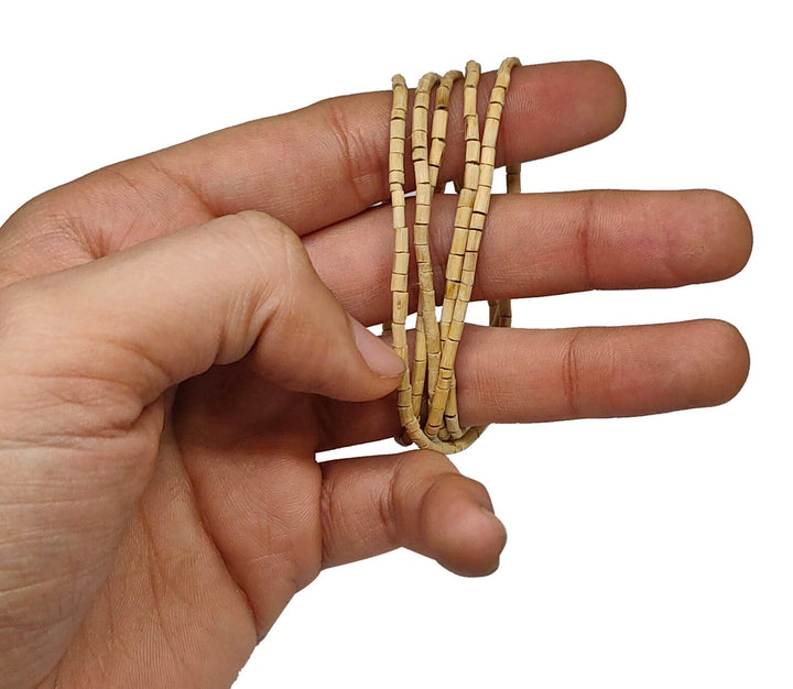 Tulsi Mala Flat Beads (Small) Puja Store Online Pooja Items Online Puja Samagri Pooja Store near me www.satvikstore.in