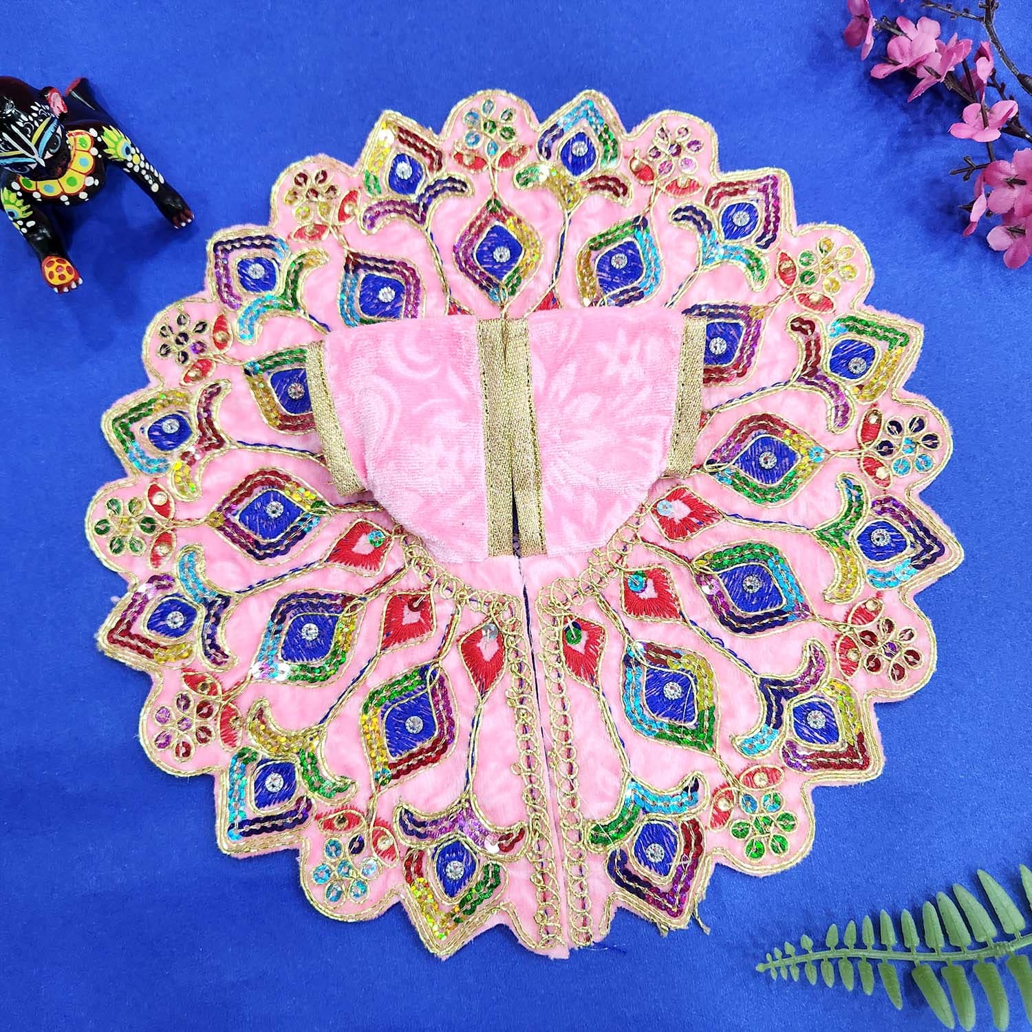 Charming Red Laddu Gopal Dress No.5 – Design 2