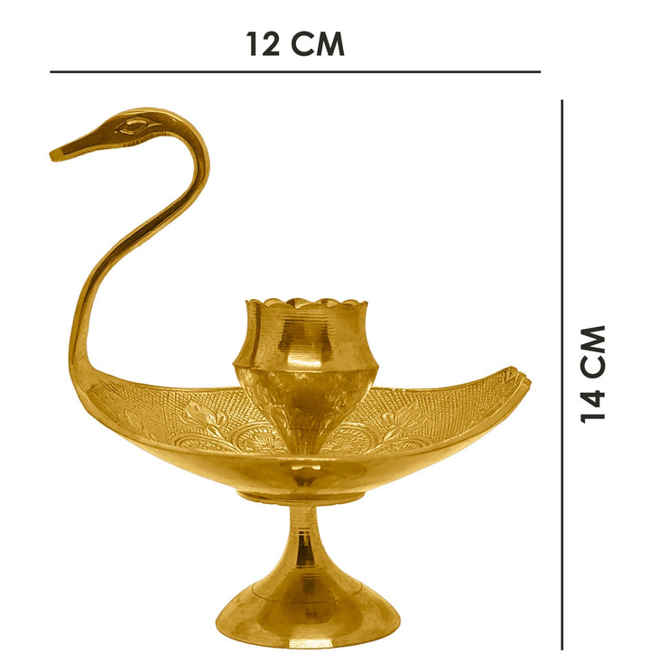 Pure Brass Swan Agarbatti Stick Stand Puja Store Online Pooja Items Online Puja Samagri Pooja Store near me www.satvikstore.in