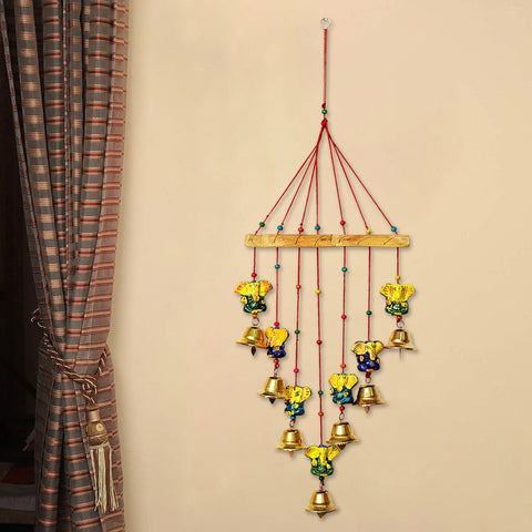 Wooden Ganesh Wall Hanging Wind Chimes | India’s Largest Pooja Accessories Brand – www.satvikworld.com
